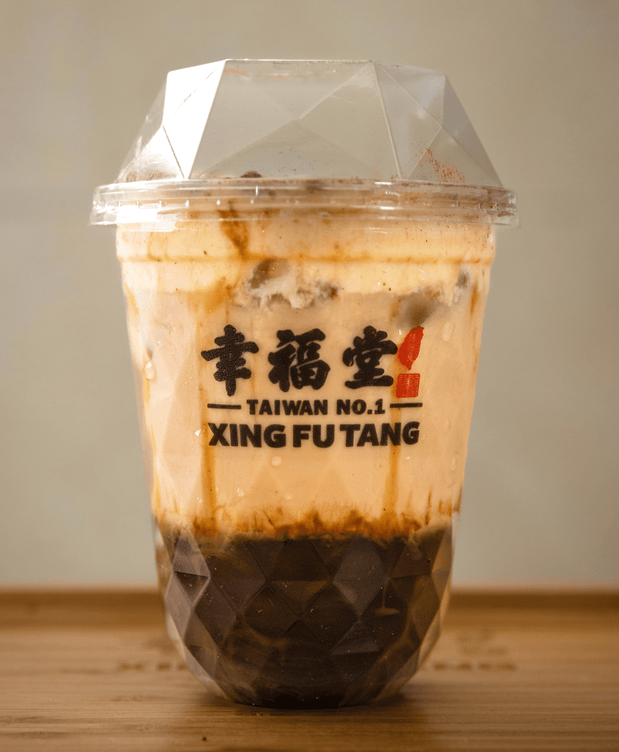 76. PUMPKIN SPICE BOBA MILK TEA